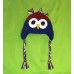 Red and Varsity Blue Owl Hat (Toddler)