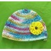 Multi-Color with Yellow Flower Hat (Child)