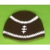 Brown Football Hat (6-9 mths)