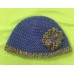 Slate Blue with Variegated Color Flower Hat (Toddler)