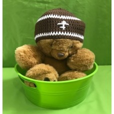 Brown Football Hat (Toddler)