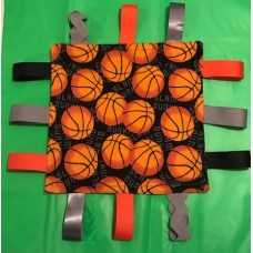 Slam Dunk Basketball w/ Gray Chevron Back Nubs