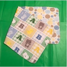 BABY Blocks Pattern (Blue) Oops Rag