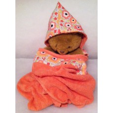 Colorful Daisies Bath Hoodie