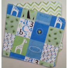 Little Buddy w/ Green Chevron Oops Rag