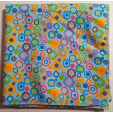 Bright Circles Receiving Blanket