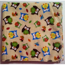 Bright Owls Receiving Blanket